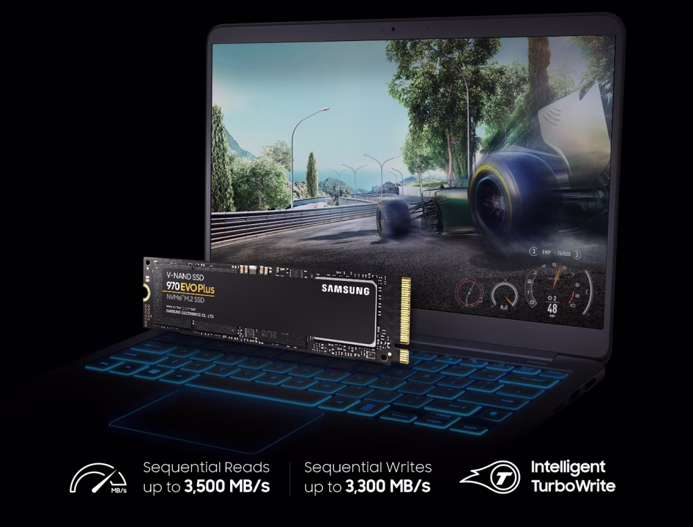 Samsung 970 EVO Plus 500GB NVMe M.2 SSD - Unleash High-Speed Performance with V-NAND & TurboWrite for Gamers & Creators - Image 3