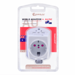 Sansai Universal Travel Adaptor – Inbound Plug Converter for AU/NZ Power Sockets - Image 2