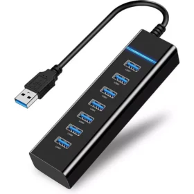 Kensington K39123AM UH7000C USB 3.0 7-Port Hub with Charging