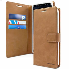 Mercury-Goospery-wallet-case-for-galaxy-S21-series--BROWN