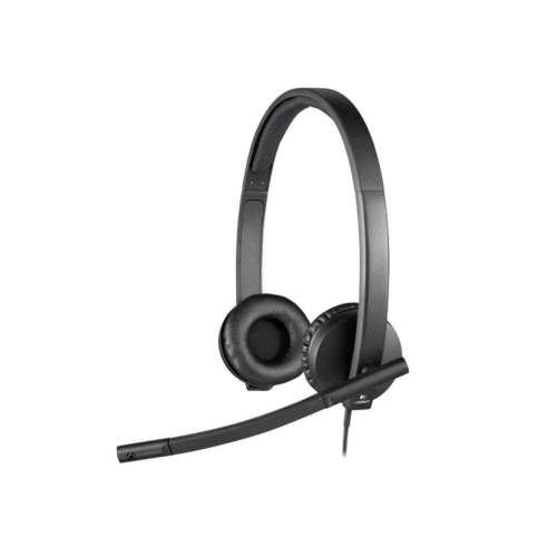 LOGITECH H570E USB HEADSET STEREO, BLACK