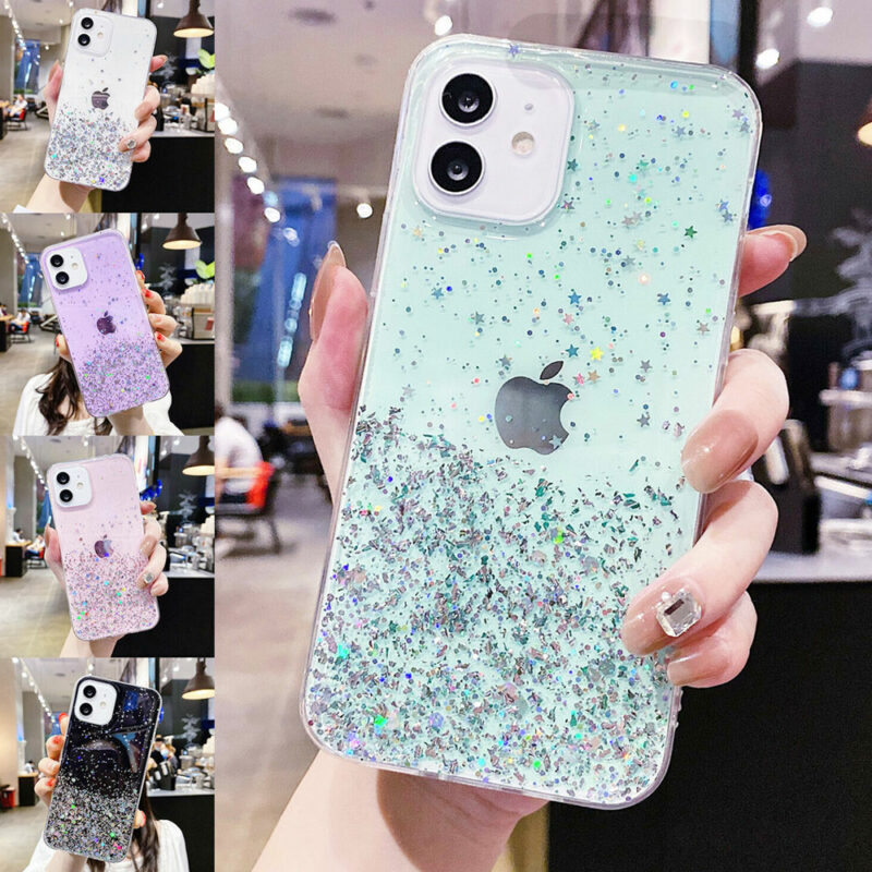 STS-Slim-Shockproof-Case-With-Glitter-For-iPhone-13-(6.1)--Product-Picture