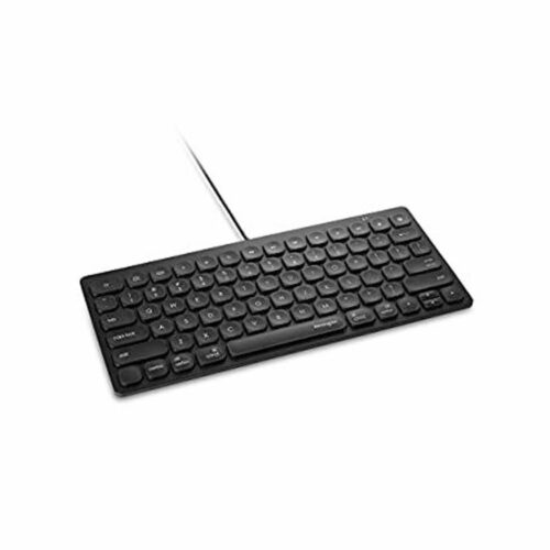 Kensington-Wired-Compact-Keyboard-with-Lightning-Connector-For-iPad-(K75505US)---Black