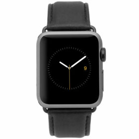 Case-Mate-Signature-Leather-band-For-Apple-Watch--(42-44mm)---Black