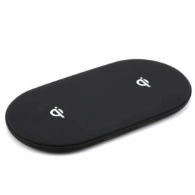 Cleanskin-10W-Wireless-Charge-Pad---With-Qi-Certification---Black