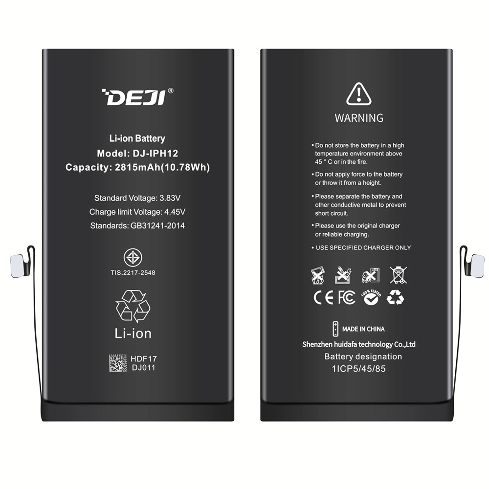 Deji Battery for Apple iPhone12, Original capacity 2815mAh - [AuStock]
