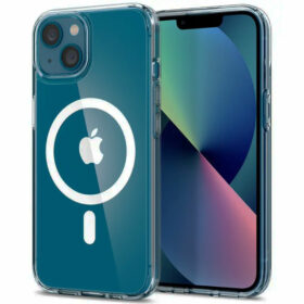 STS-Clear-Back-Case-For-iPhone-13-(6.1),-Compatible-with-MagSafe---Clear.-product-pic