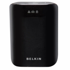 Belkin-VideoLink-Powerline-Internet-Adapter-Kit-(F5D4077)---Black