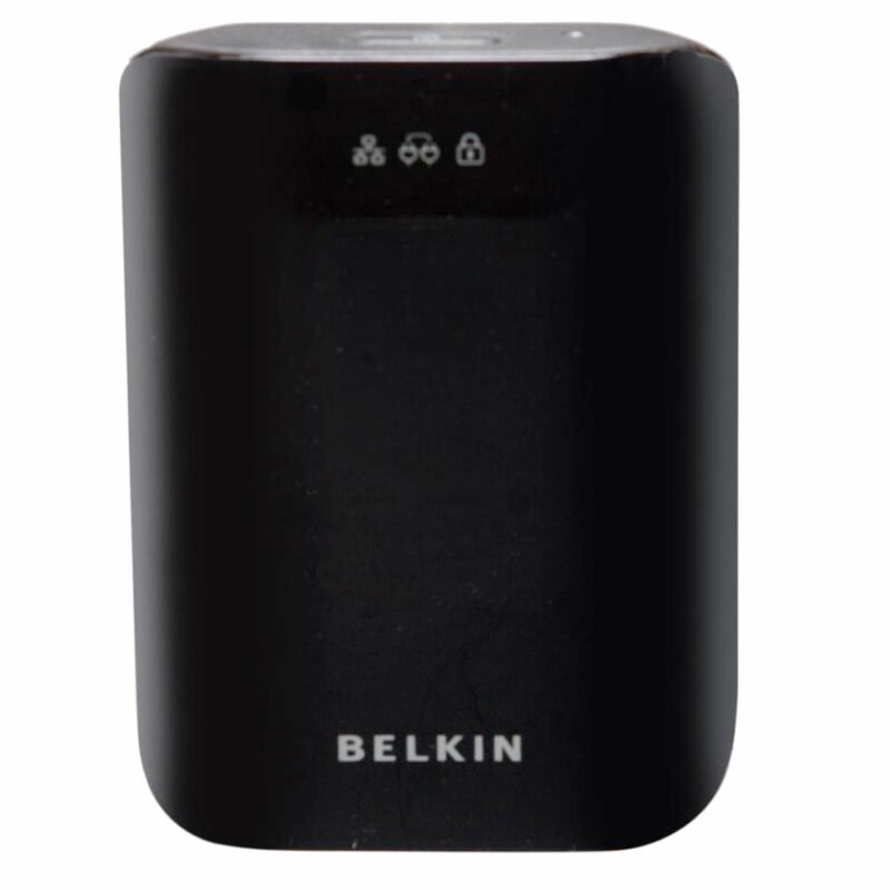 Belkin-VideoLink-Powerline-Internet-Adapter-Kit-(F5D4077)---Black