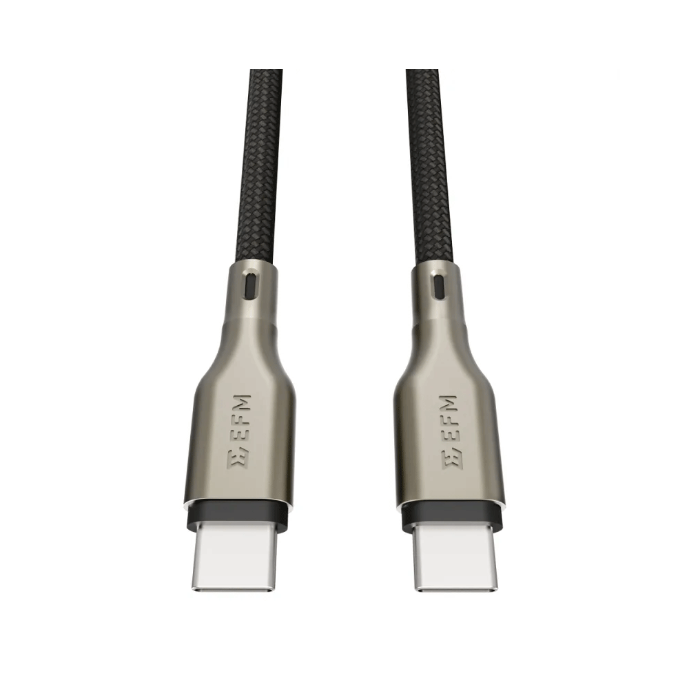 EFM-USB-C-to-USB-C-140W-Pro-Power-and-Data-Cable-pic4 EFM USB-C to USB-C 140W Pro Power and Data Cable With Aramid Fibre Reinforcement 2M - Image 1
