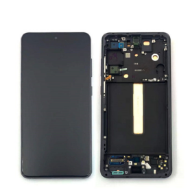 Samsung Galaxy S21 FE 5G LCD Touch Screen Display Digitizer Assembly with Frame Black