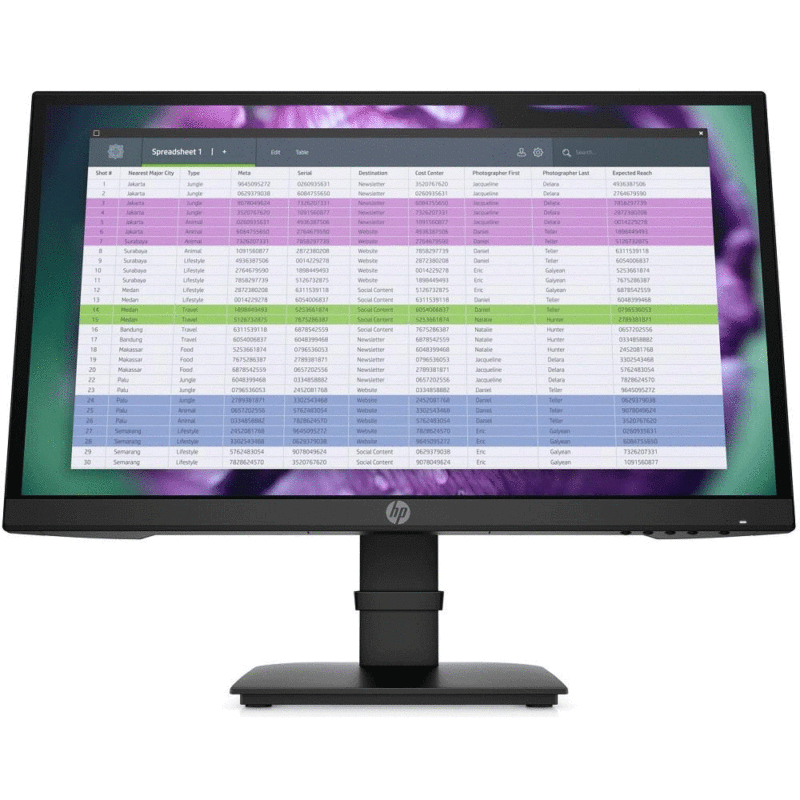 HP P22 G4 21.5" FHD Anti-Glare VGA DisplayPort HDMI Monitor
