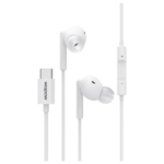 WOPOW WE07 USB Type-C Stereo HIFI Universal Cable Earphone White