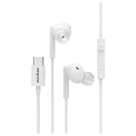 WOPOW WE07 USB Type-C Stereo HIFI Universal Cable Earphone White