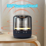 Sansai 14.5cm Bluetooth RGB Colourful Wireless Speaker 20W Music/Audio Playing (BT-X101)