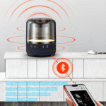 Sansai 14.5cm Bluetooth RGB Colourful Wireless Speaker 20W Music/Audio Playing (BT-X101)