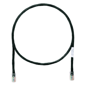 CAT 5E Copper Cord, Black UTP Cable