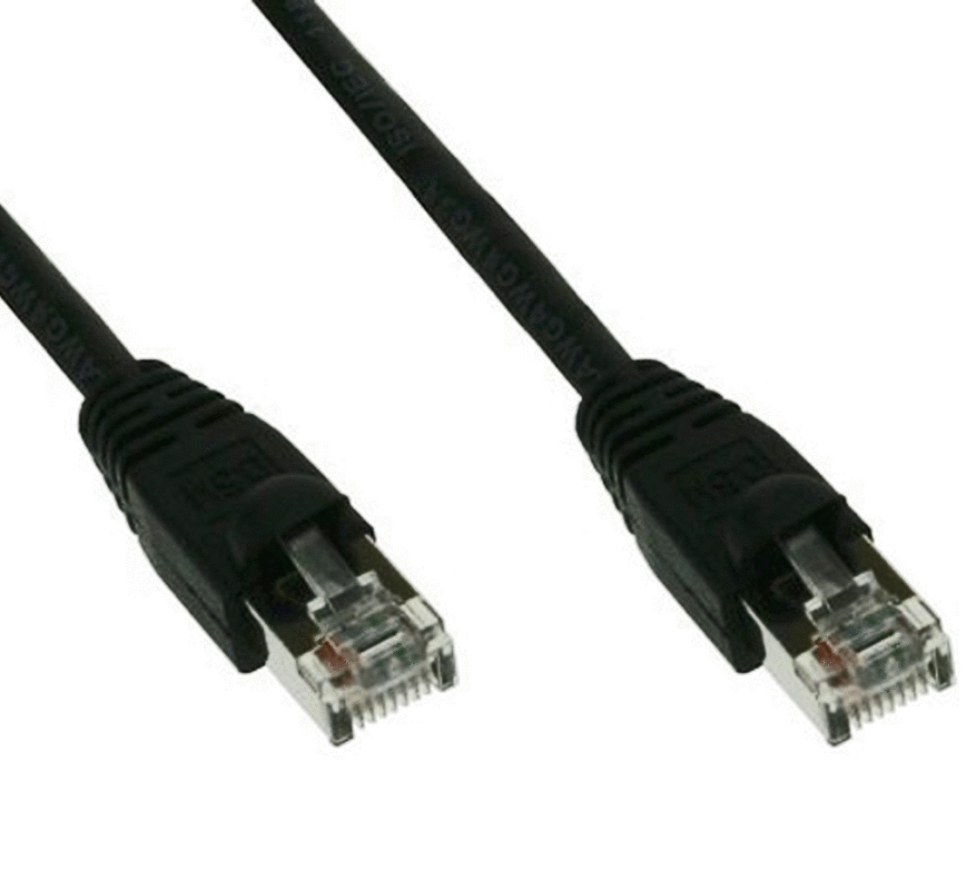 3M 5E UTP Black Patch Cord