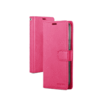 Mercury Goospery Blue Moon Diary Wallet Case for S22 Ultra (6.8") - Pink