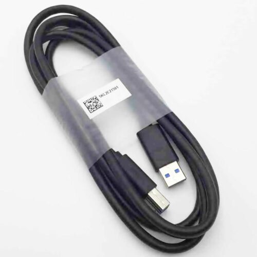 Dell-USB-3.0-Type-A-to-Type-B-Cable-Male-6ft-(5KL2E21501-)---BLACK