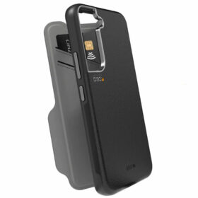 EFM-Monaco-Flip-Cover-for-Samsung-Galaxy-S22-Plus-5G-(6.6)---Black-Space-Grey