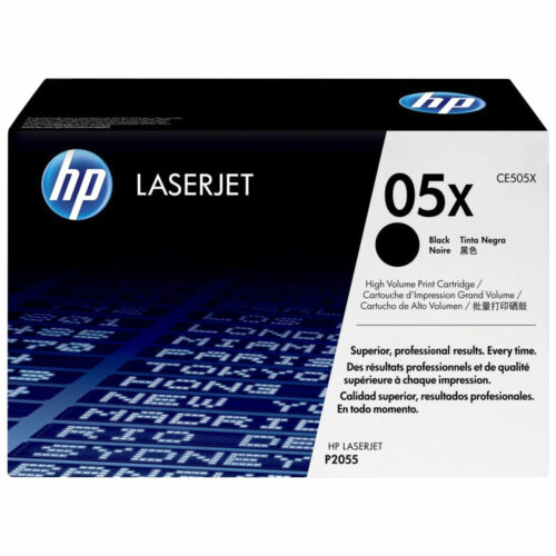 HP-CE505X-(05X)-Genuine-Black-High-Yield-Toner-Cartridge-P2055---6,500-Pages