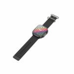 Hoco Y12 Ultra 49mm Smart Sports Watch (Call Version) - Black - Image 3