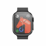 Hoco Y12 Ultra 49mm Smart Sports Watch (Call Version) - Black - Image 2