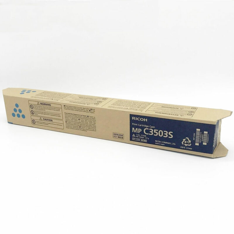 Ricoh-MP-C3503S-Genuine-Cyan-Toner-Cartridge-[841832]---18,000-pages
