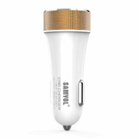 SAMYOL-USB-Car-Charger-5.1A-with-3-ports-(DS-P50-S4)---WhiteGold