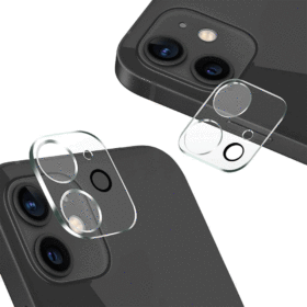Anti-Glare Tempered Glass Camera Protector for iPhone 12