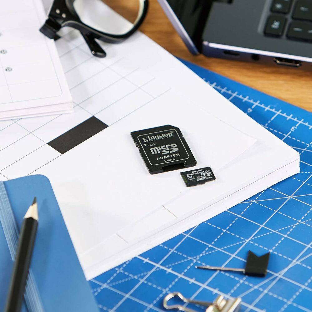 Kingston 256GB Micro SD Card Class 10 SDHC SDXC Phone / Camera Memory & Adapter - Image 2