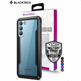 Blacktech-Defense-Shield-Case-for-Samsung-Galaxy-S22-Ultra-(6.8)---[AuStock]