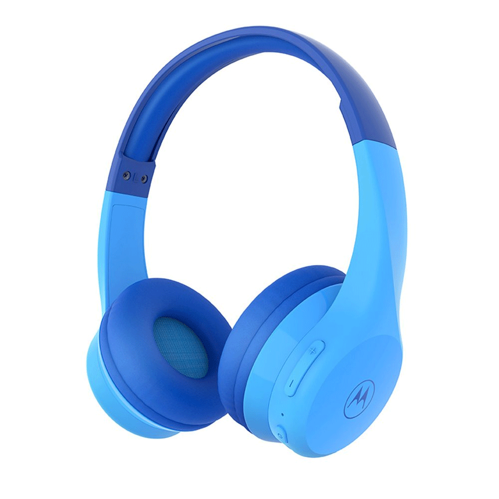 Motorola JR 300 BT Kids Head Phones - Blue Motorola JR 300 BT Kids Head Phones - Blue