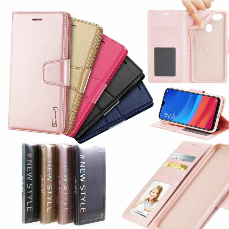 Hanman-PU-Leather-Flip-Case-with-Latch-for-Samsung-Galaxy-A13-4G---[AuStock].-pic-1