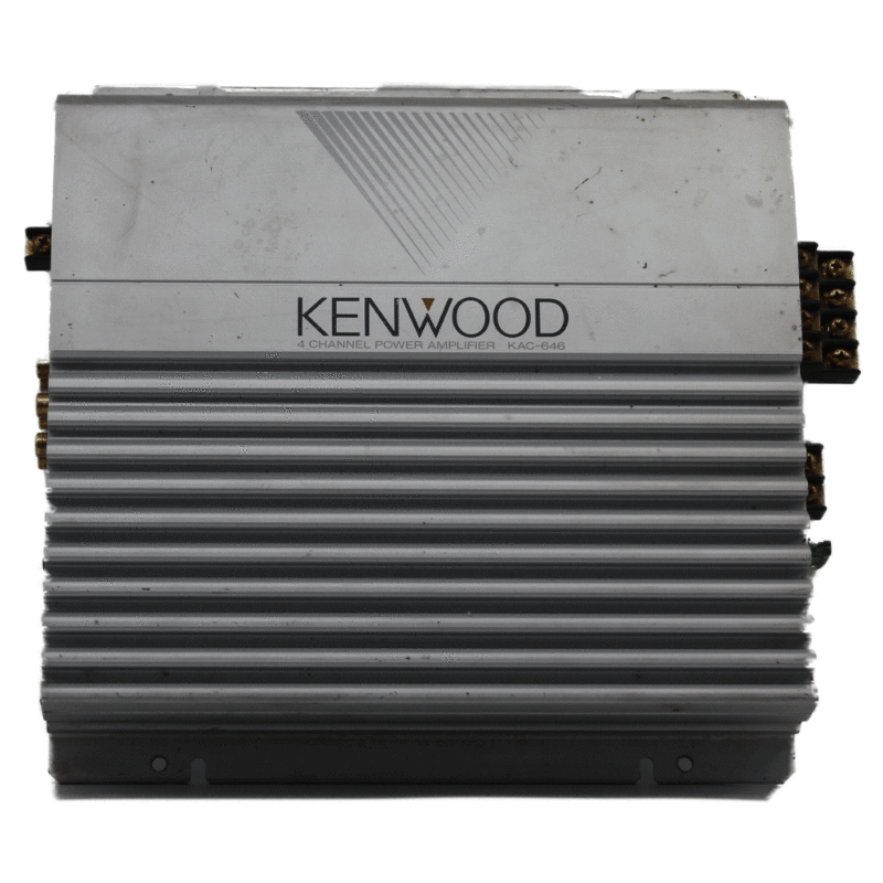 Kenwood 4 Channel Power Amplifier KAC-646