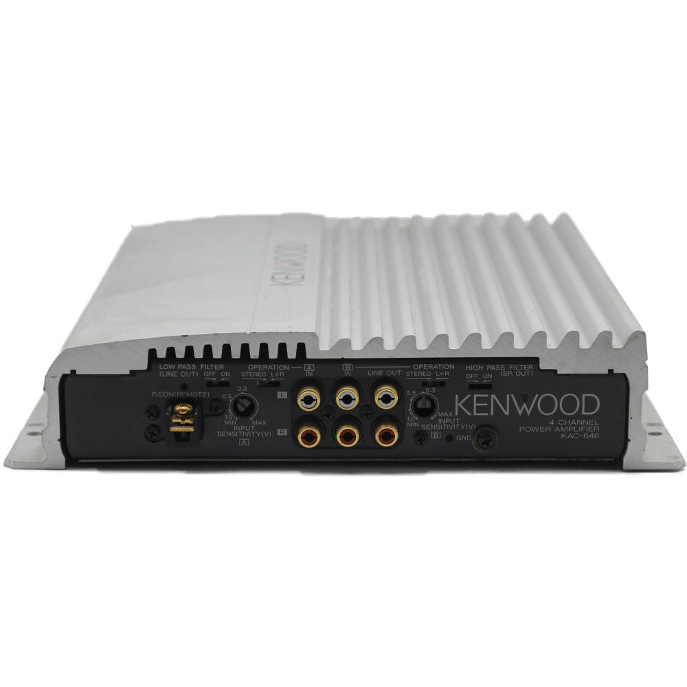 Kenwood 4 Channel Power Amplifier KAC-646