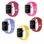 Pack of 5 Pcs Sport Band for iWatch All Series 38/40/41mm SMALL-Collection B