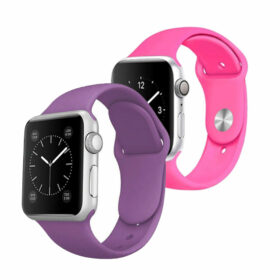 Pack of 2 pcs Sport Band for iWatch All Series 38/40/41mm SMALL