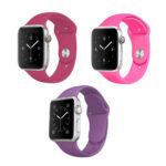 Pack of 3 pcs Sport Band for iWatch All Series 38/40/41mm SMALL