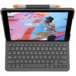Logitech-Slim-Folio-Case-for-iPad-10.2-inch-(7th-8th-9th-Gen)---Graphite