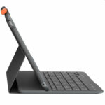 Logitech Slim Keyboard Folio Case for iPad 10th Gen (Grey) - Image 2