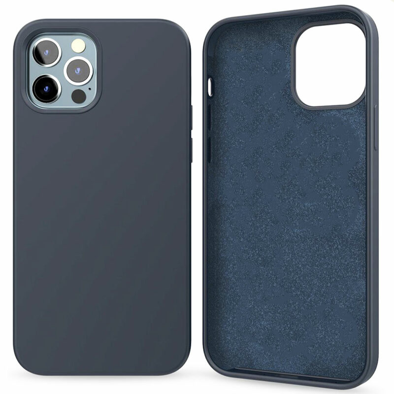 BLACKTECH-Soft-Feeling-With-Soft-Micro-Fibre-Case-For-iPhone-14-Pro-Max-(6.7)---Midnight-Blue.-pic-10