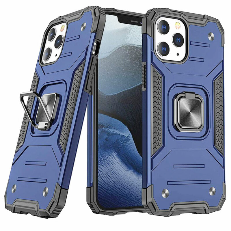 BlackTech-Robot-Magnet-Case-for-iPhone-14-Pro-Max-(6.7)---Navy