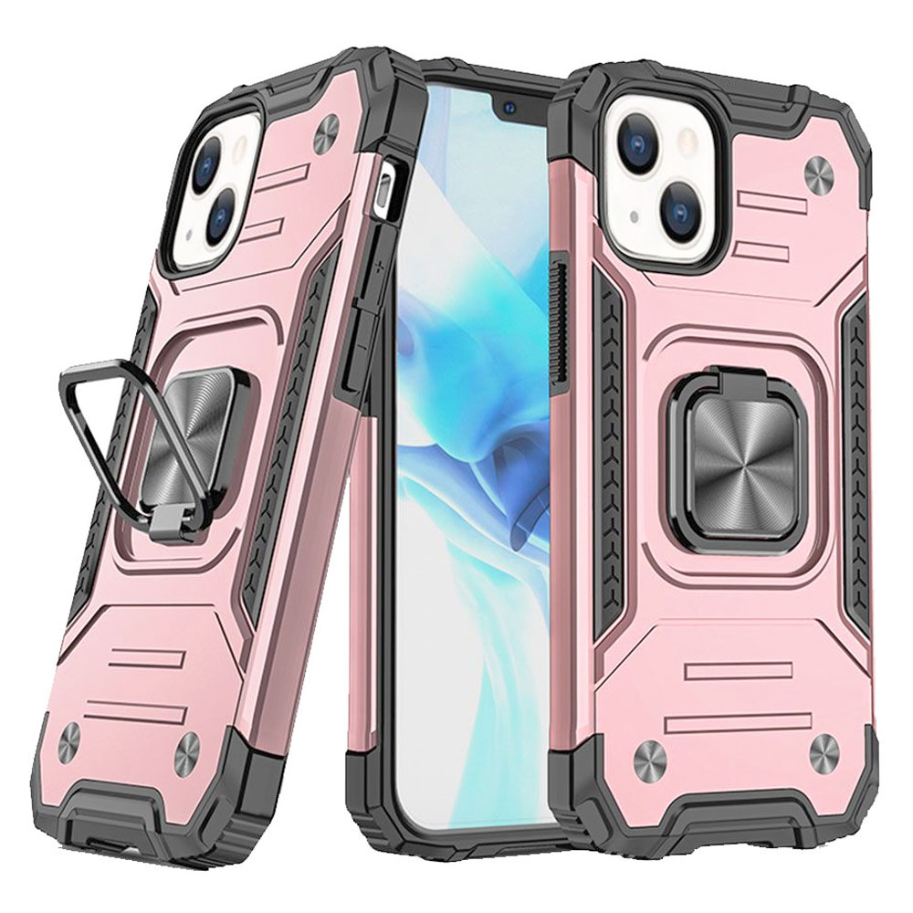 BlackTech-Robot-Magnet-Case-for-iPhone-14-Pro-Max-(6.7)---Rose-Gold BlackTech-Robot-Magnet-Case-for-iPhone-14-Pro-Max-(6.7)---Rose-Gold