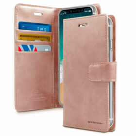 Goospery-Mercury-Blue-Moon-Diary-Wallet-Case-for-iPhone-14-Pro-Max-(6.7)---Rose-Gold