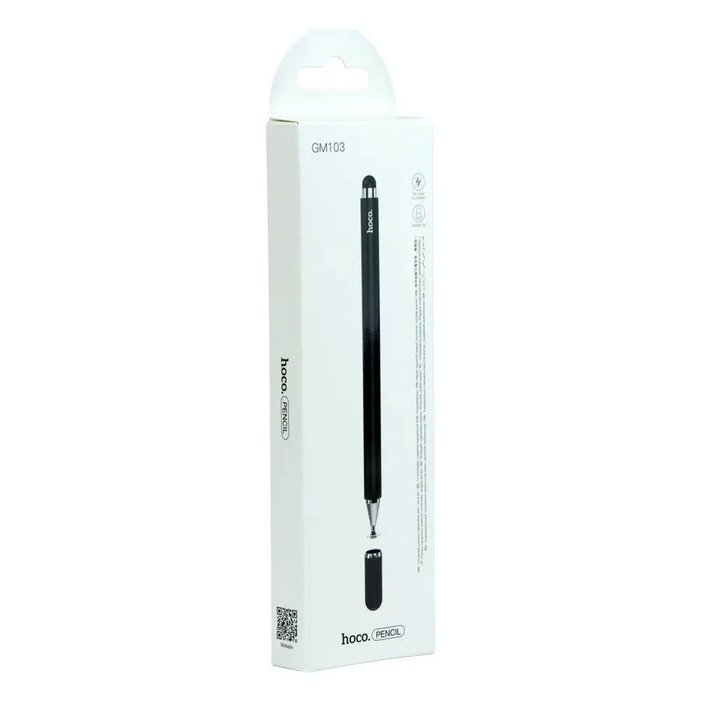 Hoco-GM103-Fluent-Series-Universal-Pen(Hoco-GM103-Fluent-Series-Universal-Pen)-black Hoco GM103 Fluent Series Universal Pen(Hoco GM103 Fluent Series Universal Pen)-Black - Image 1