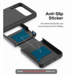 Goospery Mercury Fard Case for Samsung Galaxy Z Flip 4 - Black - Image 4