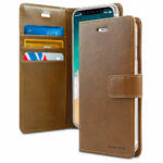 Mercury-Goospery-Blue-Moon-Diary-Wallet-Case-for-iPhone-14-Pro-Max-(6.7)---Brown