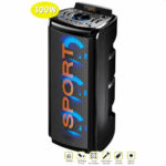 Sansai 300W Bluetooth LED Wireless Party Speaker Full Function Remote Control - (BT-6611A) - Image 5